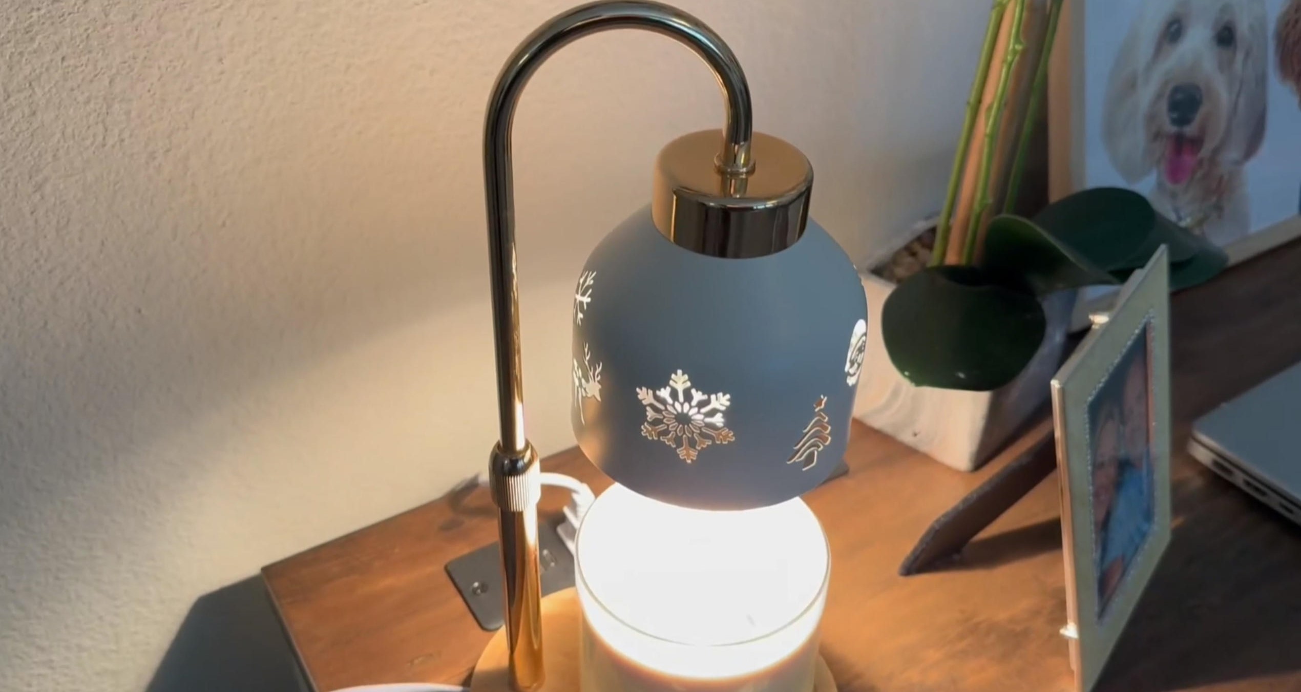 Amazon.com: Lukasa Christmas Gifts, Christmas Candle Warmer Lamp