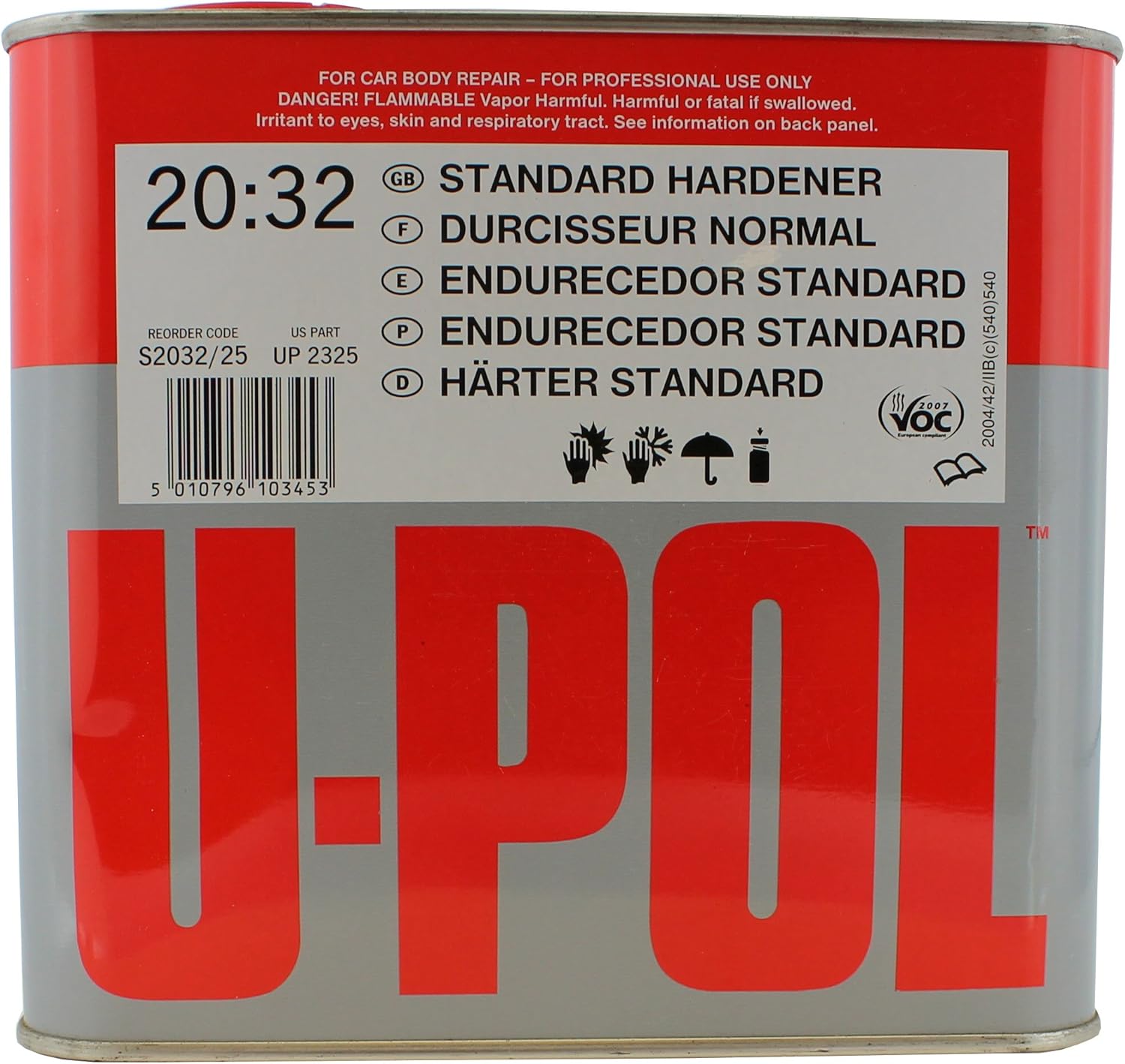 U-Pol Products 2325 System 2032 Standard Hardener - 2.5 Liter