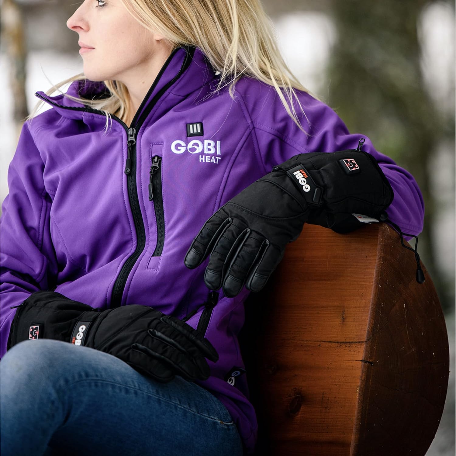 Epic Heated Gloves - 6 Hours of Heat | Battery and Charger Included | 3 Heat Settings