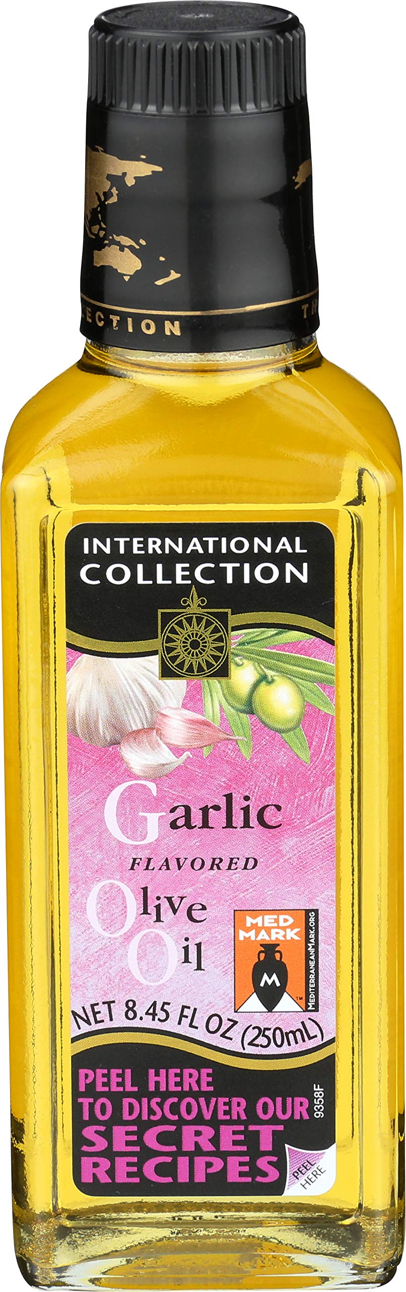 International Collection Garlic Flavored Olive Oil, 8.45-Ounces (Pack of 3)