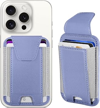 Miroddi for MagSafe Wallet with Privacy Flap, Strongest Magnetic Wallet