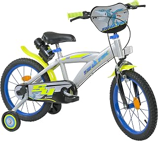 Toimsa 16214 Bicycle 16 inch Shark, Colourful