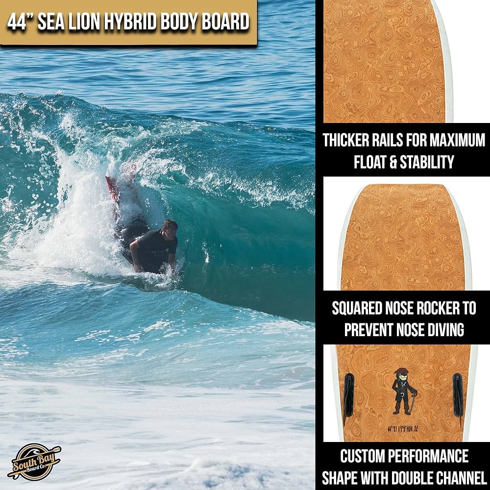 Amazon | South Bay Board Co. - 44インチ アシカ ハイブリッド