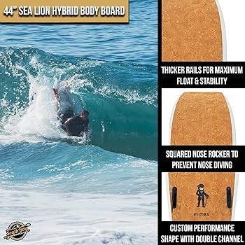 Amazon | South Bay Board Co. - 44インチ アシカ ハイブリッド