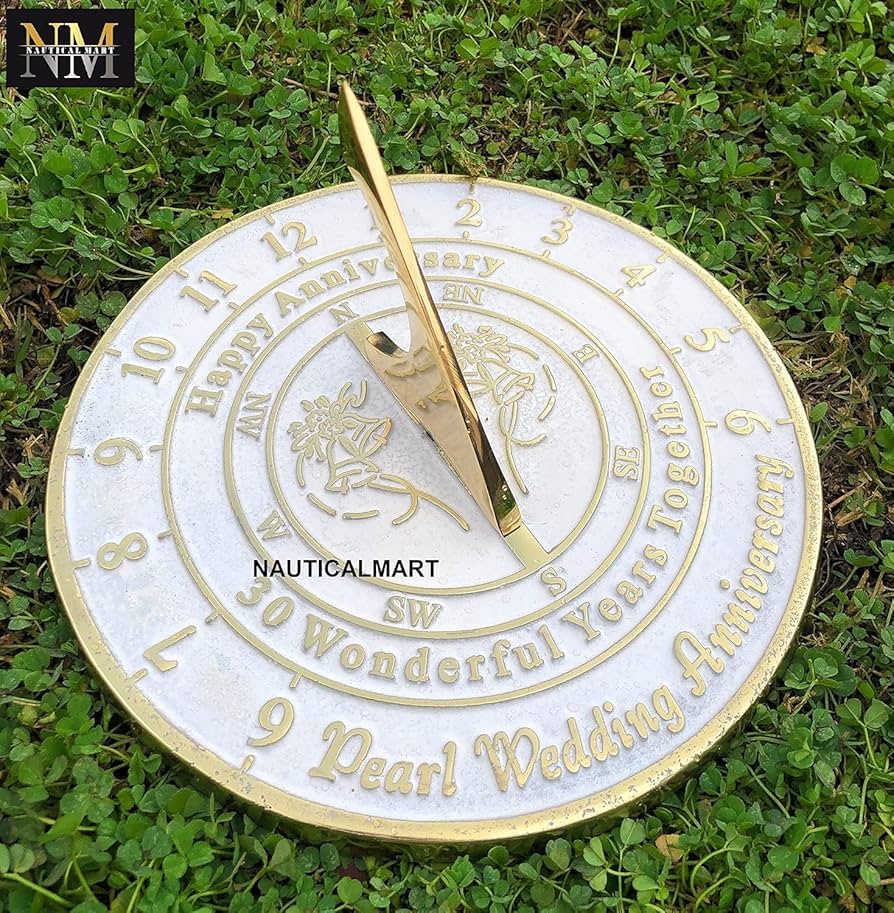 Amazon.com: Nautical-Mart 30th Pearl Wedding Anniversary