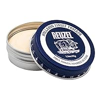 Vista 1 de REUZEL Fiber Pomade, Firm and Pliable All Day Hold, Water Soluble Styling, Low Shine and Flake Free, Easy To Wash Out, For All Hair Types