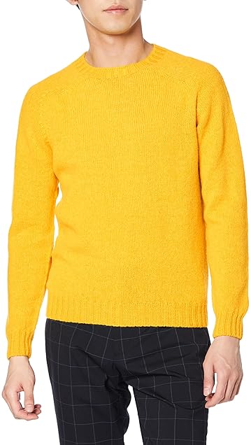 Harley of Scotland Shetland Wool Crewneck Sweater 2474-7 Harley of Scotland Shetland Wool Crewneck Sweater 2474-7