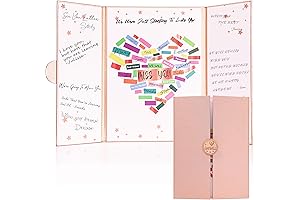 Farewell Party Decorations Guest Book,Going Away Party Decorations Rose Gold "We Will Miss You"