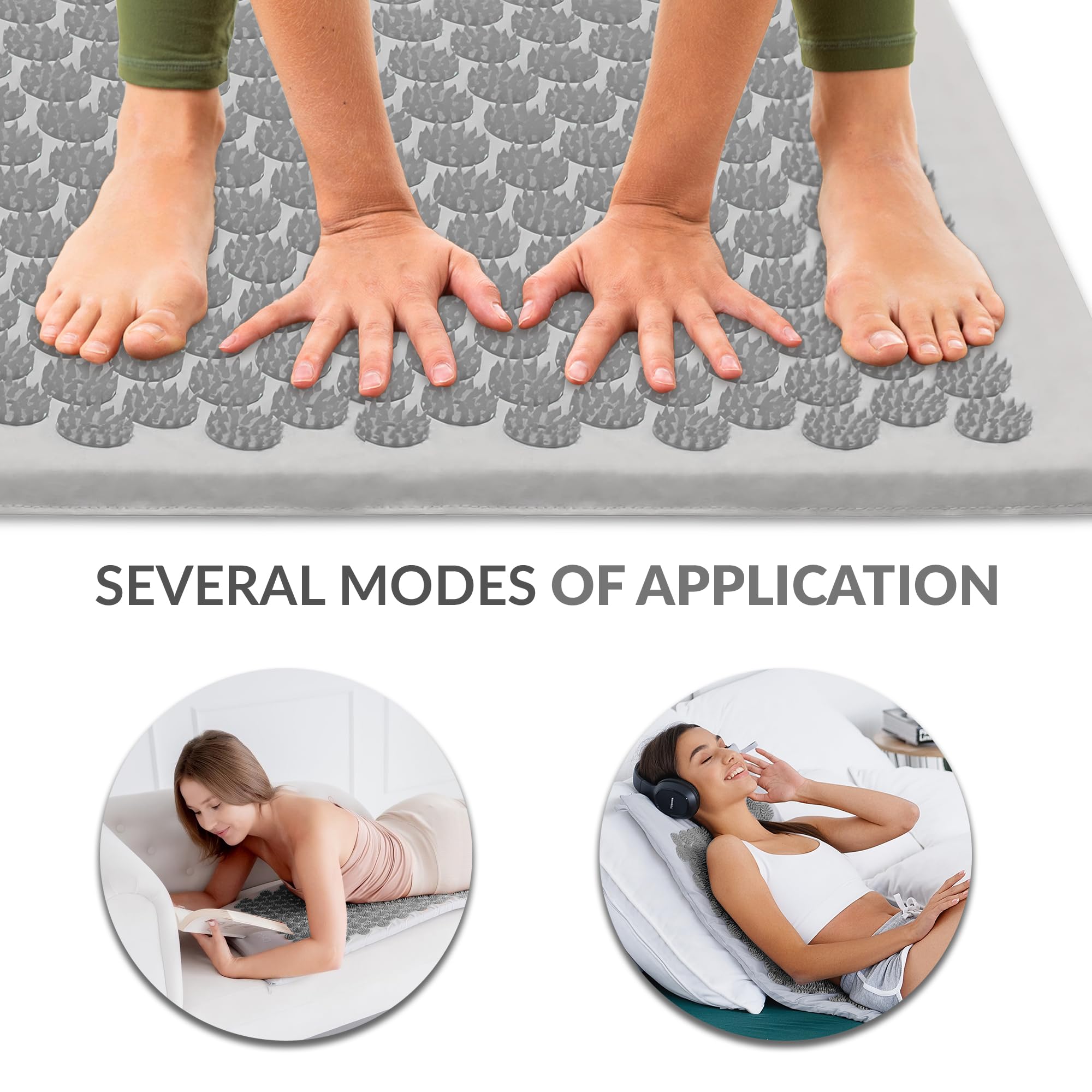 Esterilla Acupresion con almohada - Acupressure Mat XL
