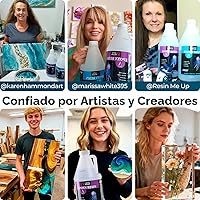 Vista 8 de LET'S RESIN Kit de resina epoxi, 1 galón sin burbujas y resina epoxi transparente para fundición, bricolaje, arte, moldes, joyas