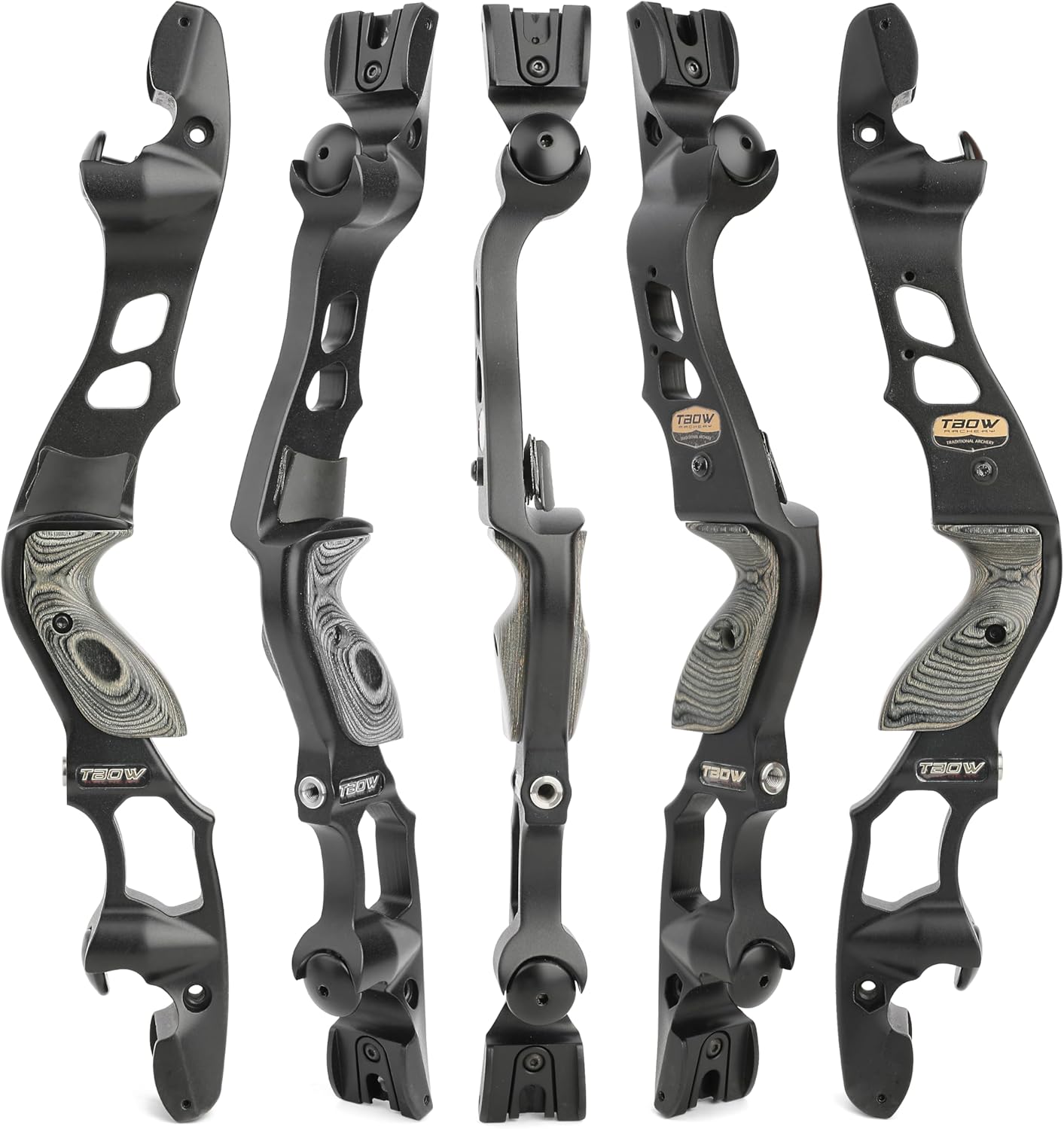 19" ILF Recurve Bow Riser Aluminum Right Hand Riser fit for All ILF Limbs American Hunting Bow Handle for Archery Bow Hunting Targeting