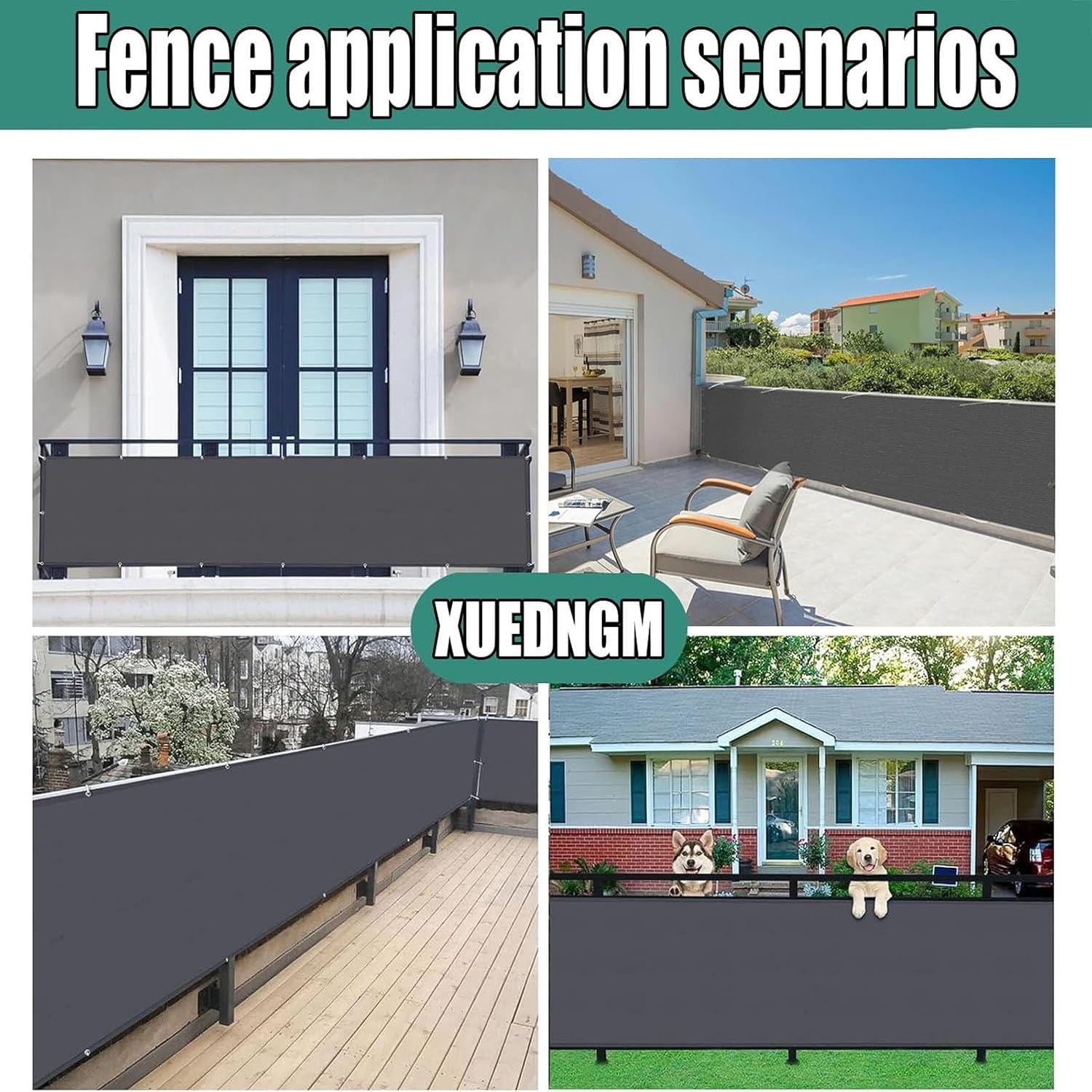 Garden Privacy Fence 300 x 820 cm Air & Water Permeable Semi Transparent Yellow Sand Shade Cloth with Eyelets Protective Screen for Outdoor Use Ideal for Patios and Gardens
