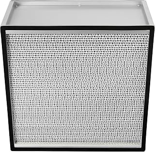 Marada Air Filter Replacement,Galvanized Frame，Compatible With HEPA Pleated Air Filter Fit for HEPA Filter，Novair 2000，99.97% Standard High Temperature Resistant Compartment for Factories, Laboratorie
