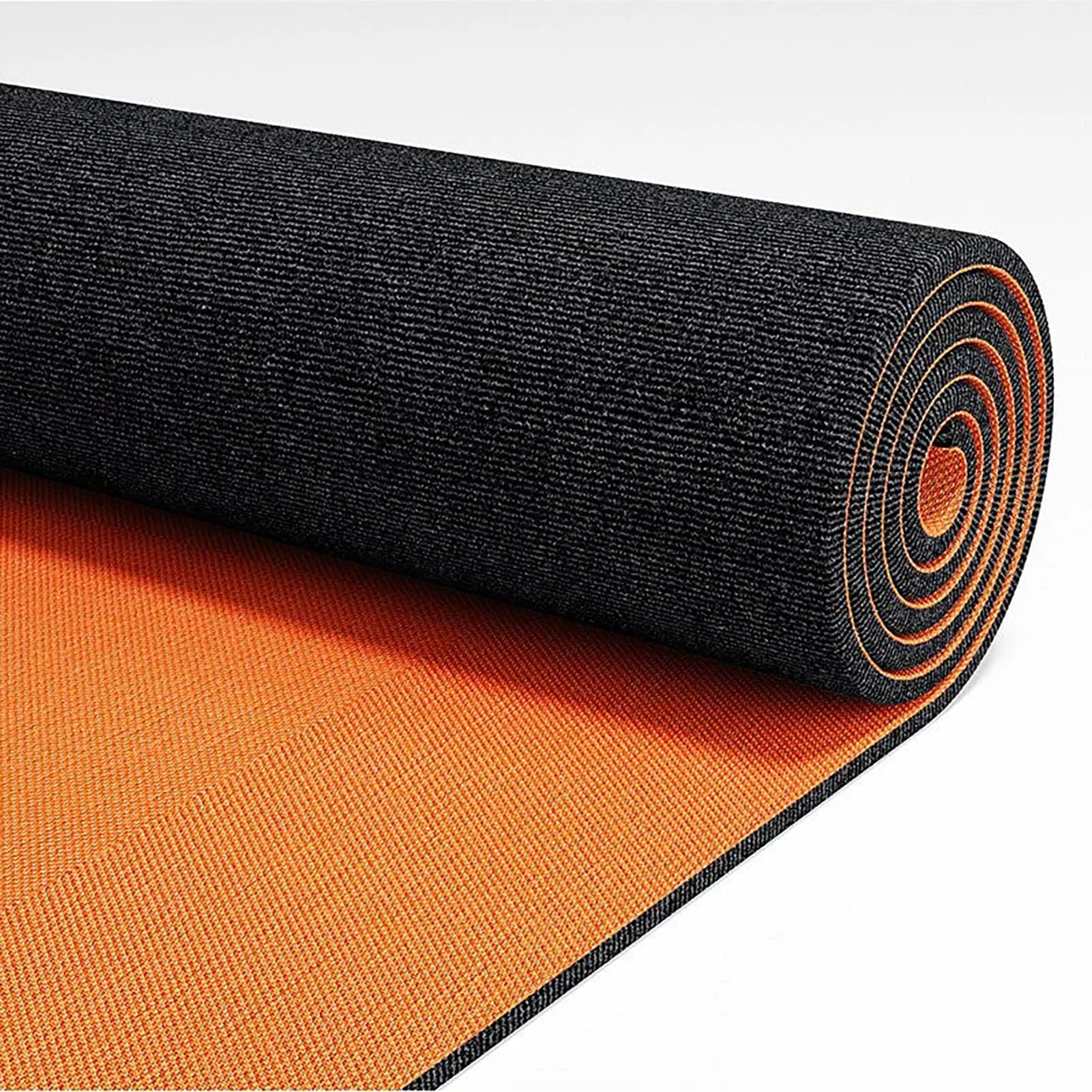 Réduire les bruits de pas avec ce tapis insonorisant antidérapant et lavable beige