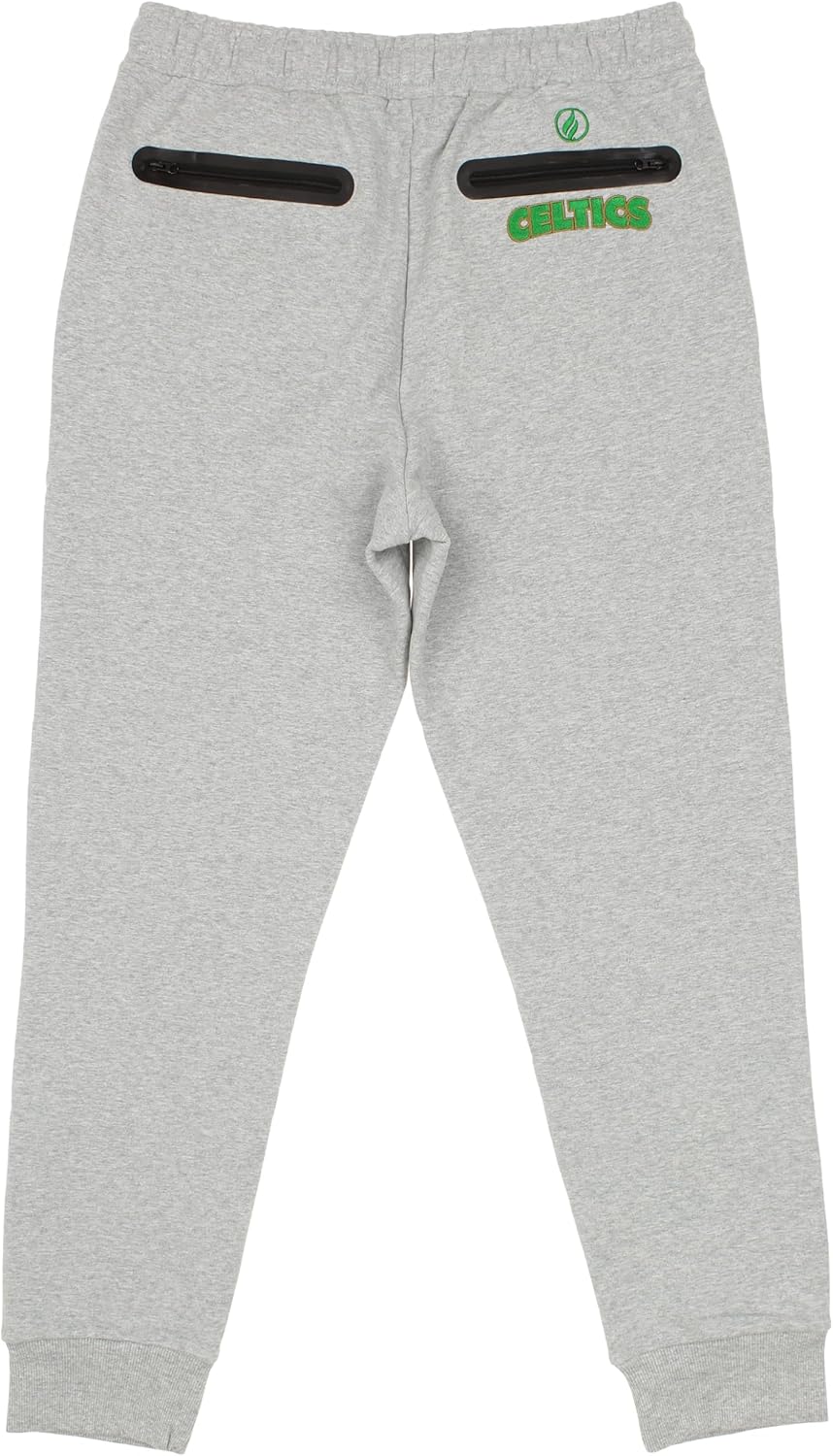 FISLL NBA Teams Solid Fleece Jogger Sweatpants for Men