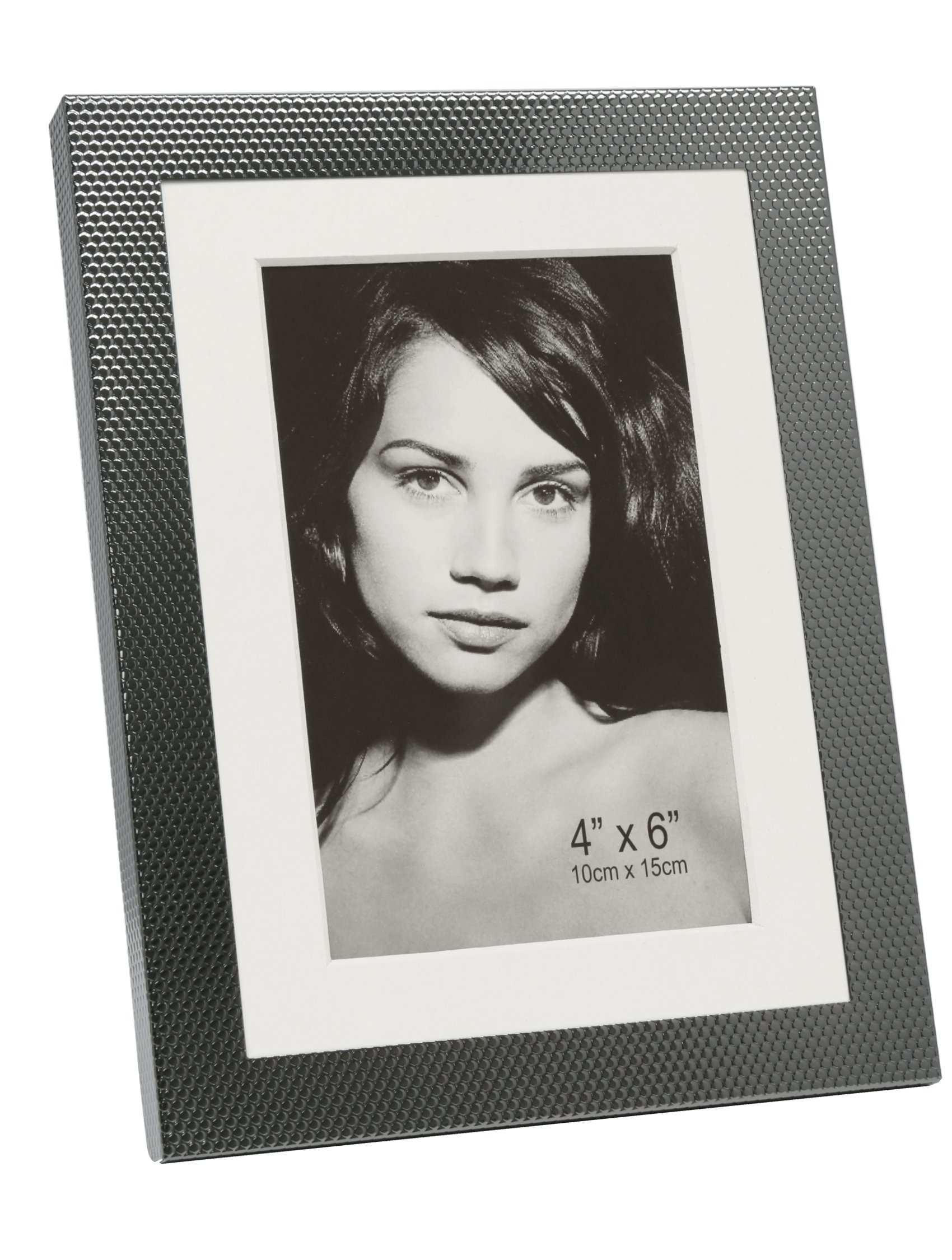Deknudt Photo Frames, Metal, Black, 15 x 20 cm