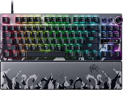 Razer Huntsman V3 Pro TKL 8KHz Esports Gaming Keyboard, Niko Edition | Analog Optical Switches Gen 2, Razer Snap Tap, Rapid Trigger, Adjustable Actuation, Media Controls