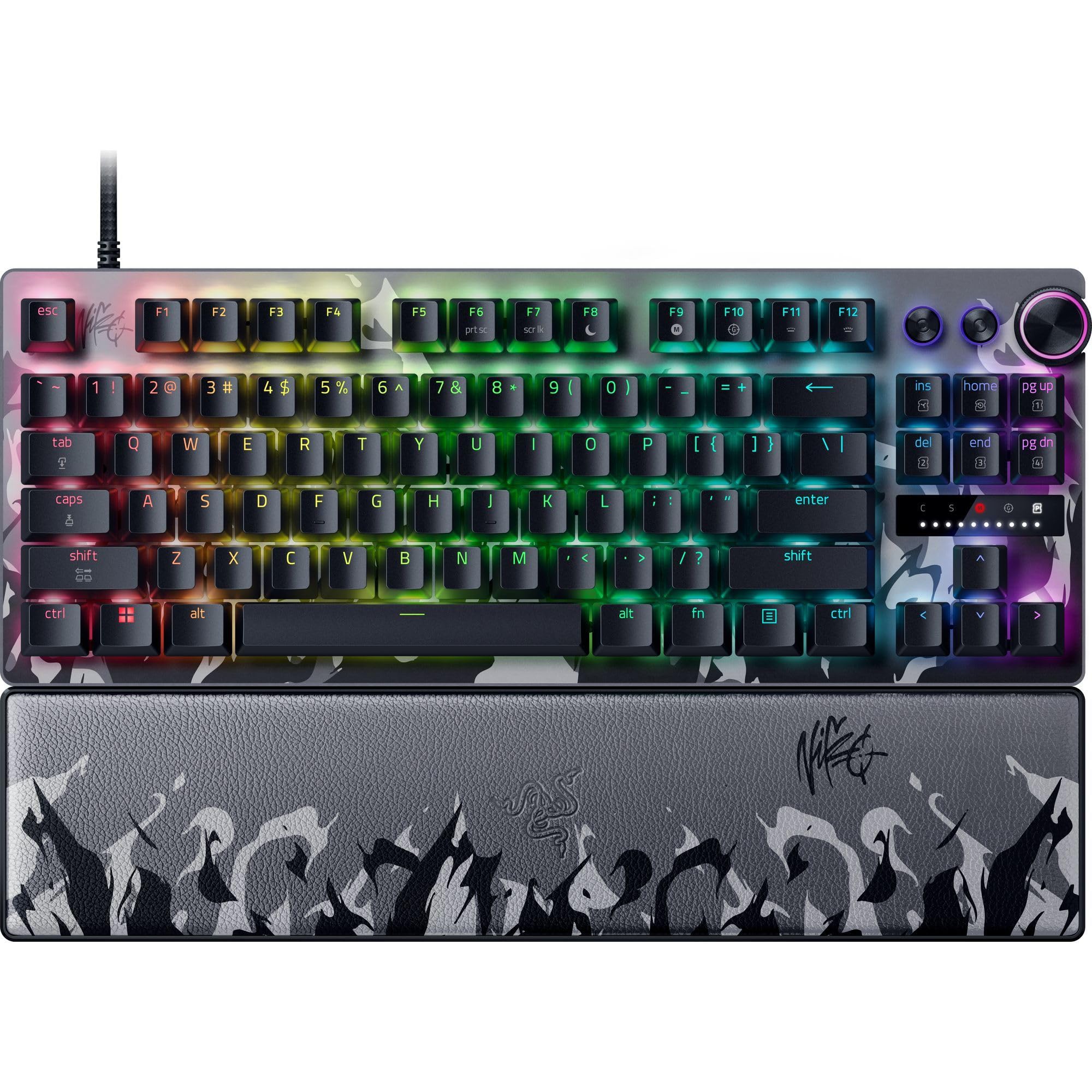 Razer Huntsman V3 Pro TKL 8KHZ US配列 Razer Huntsman V3 Pro TKL 8KHz Esports Gaming Keyboard: Analog