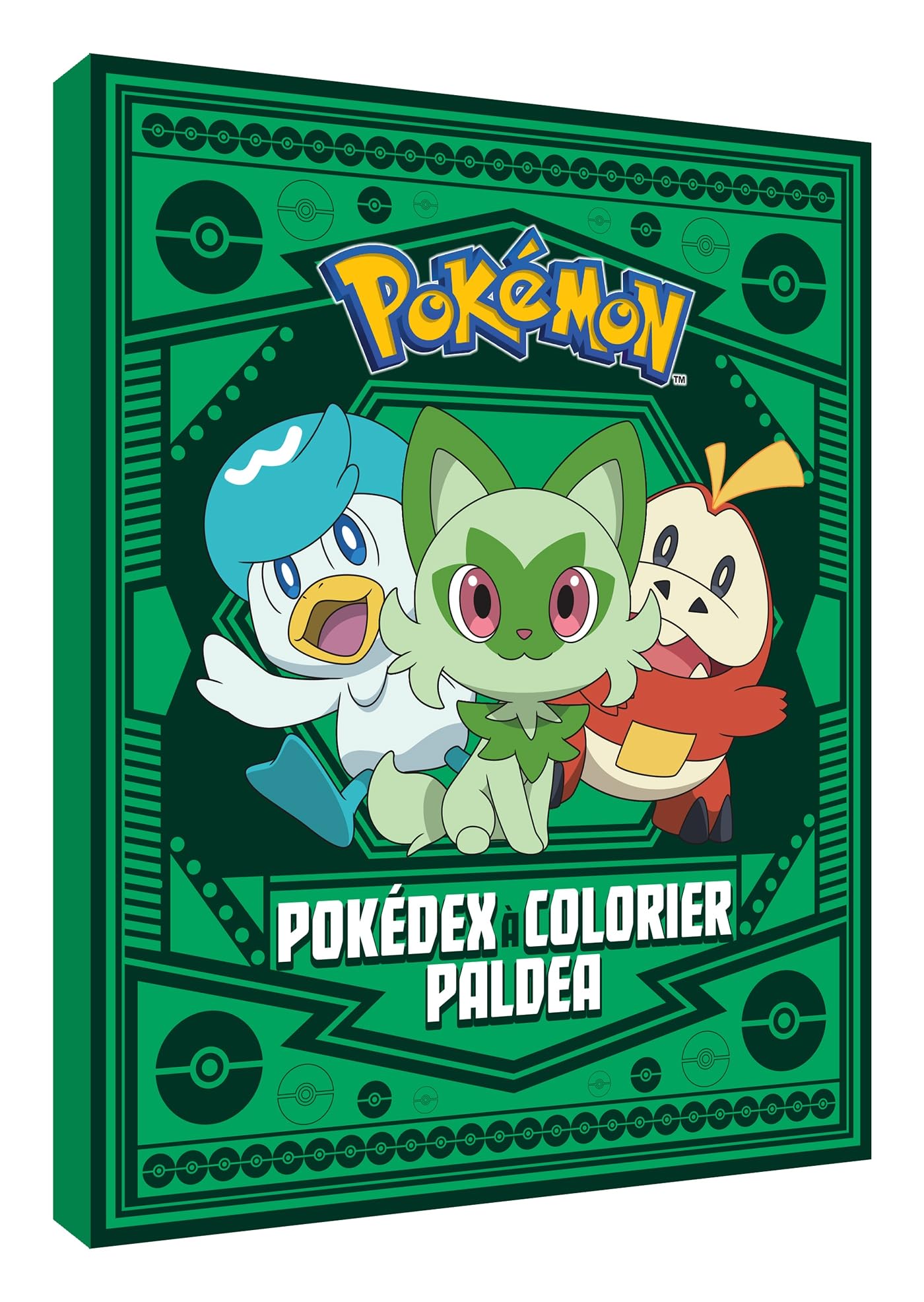 Pokémon - Pokedex à colorier Paldea: édition spéciale anniversaire