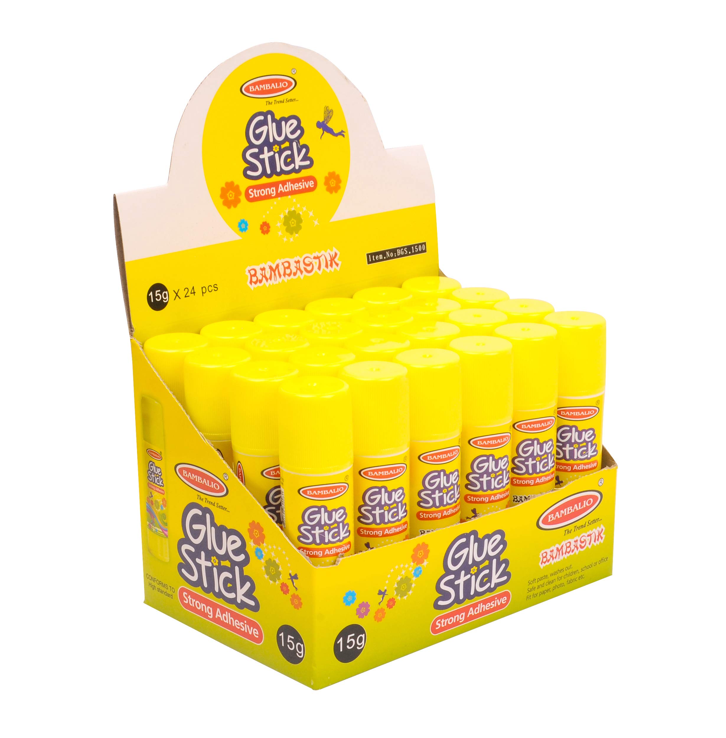 Bambalio 15 GMS Glue Stick Pack of 24 BGS-1500-image-49