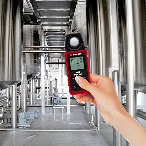 Miniatura 7 de Triplett Medidor de luzregistrador de datos LT68 con certificado de calibración a NIST hasta 400,000 Lux  40,000 Fc