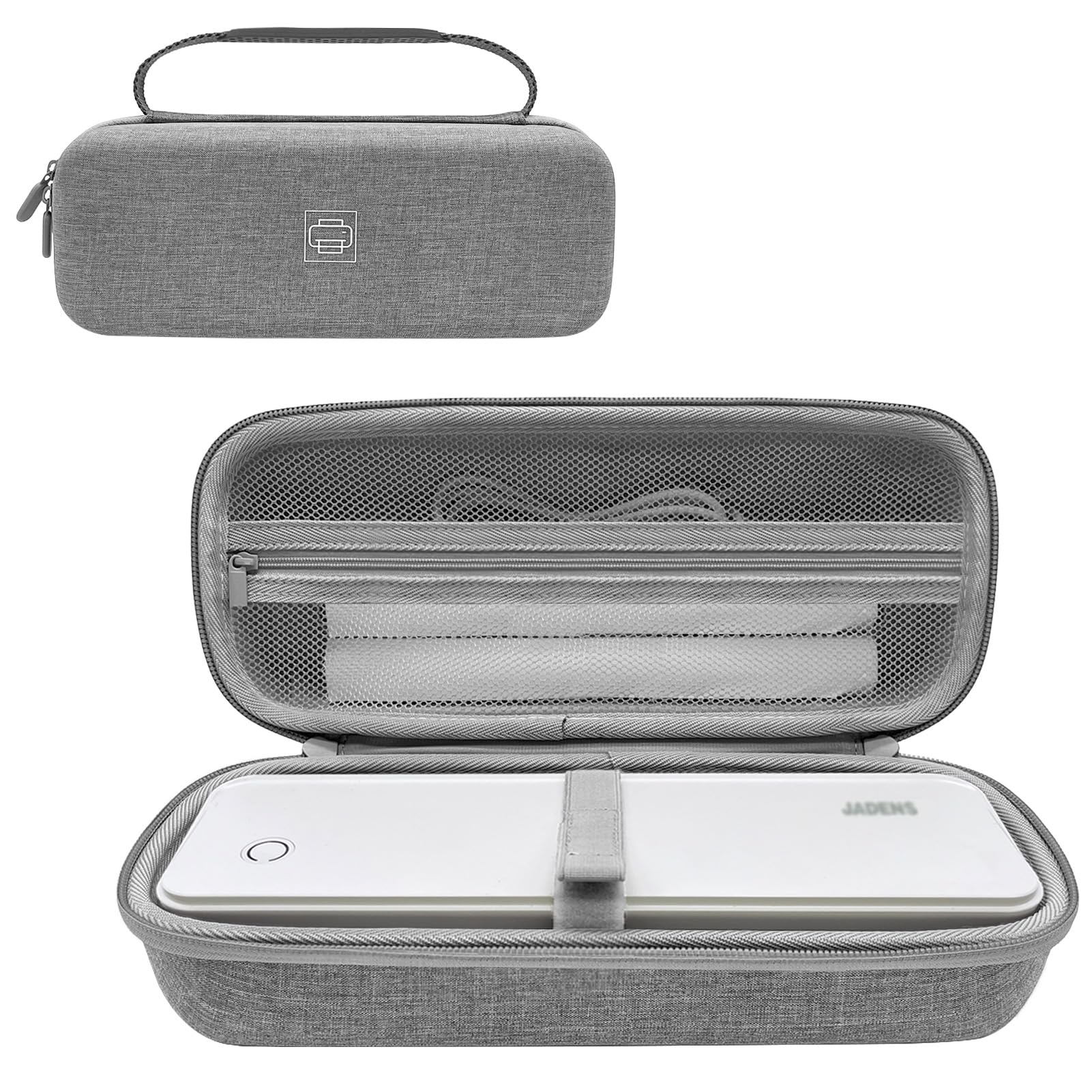 Portable Printer case Compatible with JADENS Wireless Portable Printer/MUNBYN Portable Printer ITP01 /Bisofice A40 /IOOIOO A40 /PeriPage A40 Portable Printer and Accessories