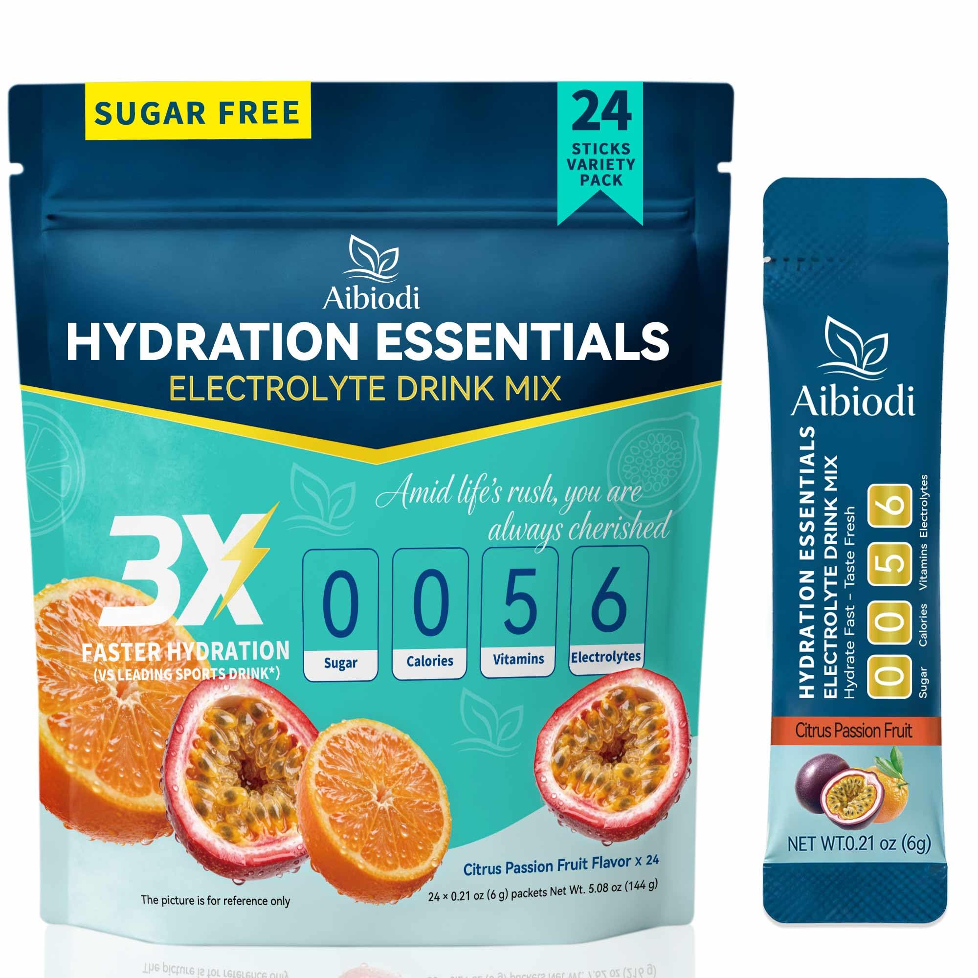 Electrolytes Powder Packets - Sugar Free & Zero Calorie Liquid Daily IV Drink Mix - Instant Hydration & Energy Supplement with 6 Electrolytes and 5 Vitamins, Keto Friendly & Vegan - 36 Sticks — Amazon image 21