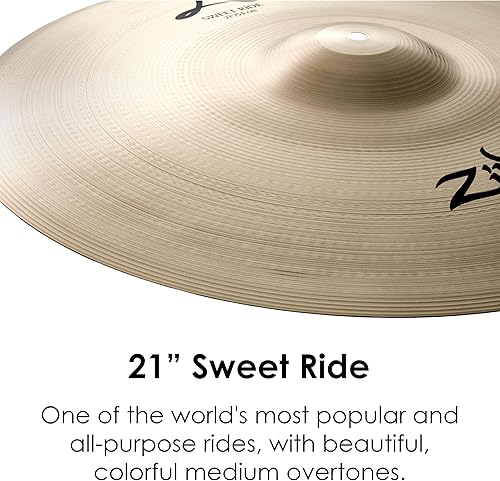 Miniatura 3 de Zildjian Serie A Sweet Ride Platillo - 21 pulgadas