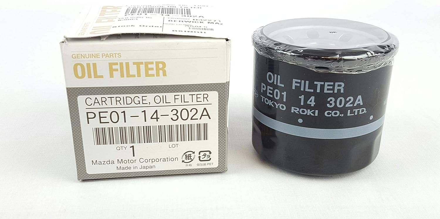 Mazda Oil Filter Cartridge - PE01-14-302A