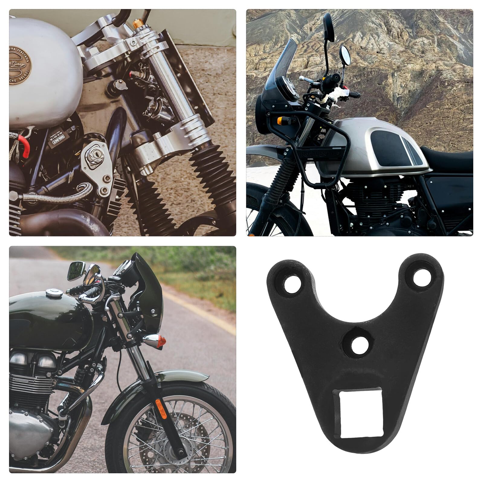 FOMIYES Chiavi per Perno Inclinazione in Ferro Leggero e Portatile Kit Utensili per Cilindri Idraulici per Moto Accessori per Trim