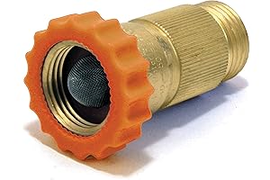 VALTERRA Pressure Regulator for RV Water System, Lead-Free Brass