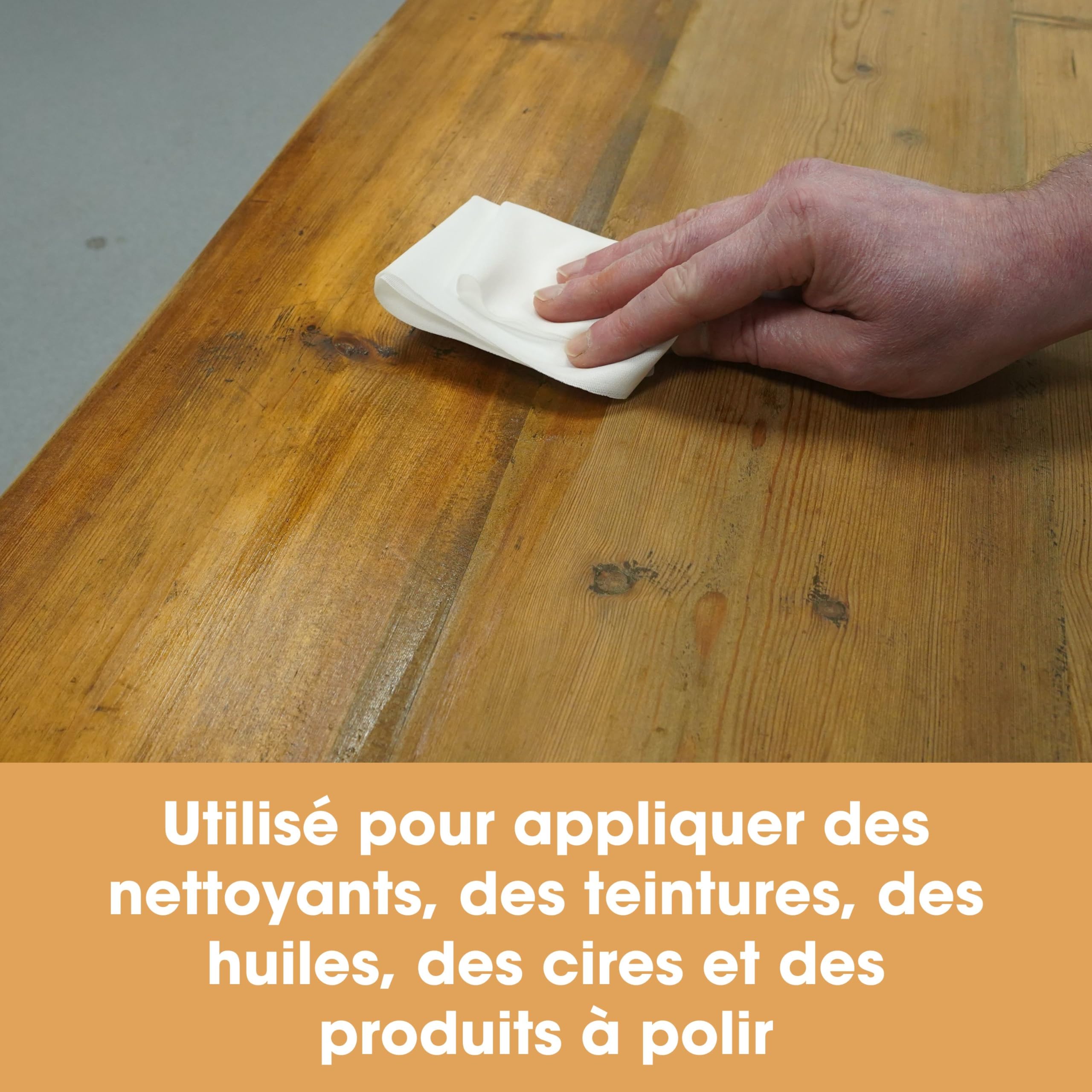 Furniture Clinic Chiffon en Coton Non Pelucheux de 10 kg – pour Nettoyer, polir, polir, cirer et essuyer.