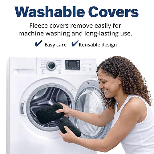 Miniatura 6 de Almohadillas universales para muletas, Negro clásico, 1