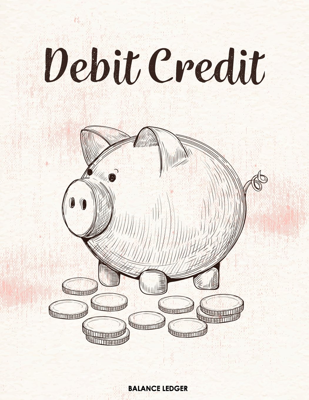 Debit Credit Balance Ledger: Accounts Journal : General Ledger Accounting Book : Notebook With Columns For Financial Date, Description, Reference, ... 8.5 x 11 In: Volume 1 (Accounting General)
