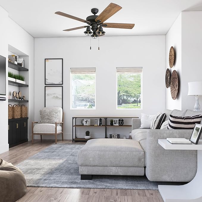 Ventilador de Techo 52 Pulgadas Con Luz y Control Remoto 120 miniatura 12