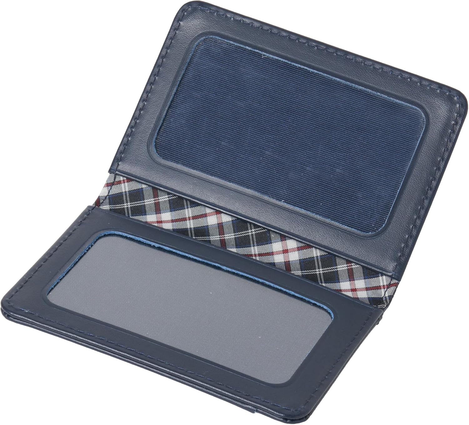 NEWYORKER(ニューヨーカー) Women's Pass Case Commuter Holder, Navy, 横10.5cm x 縦7cm x 厚さ1cm