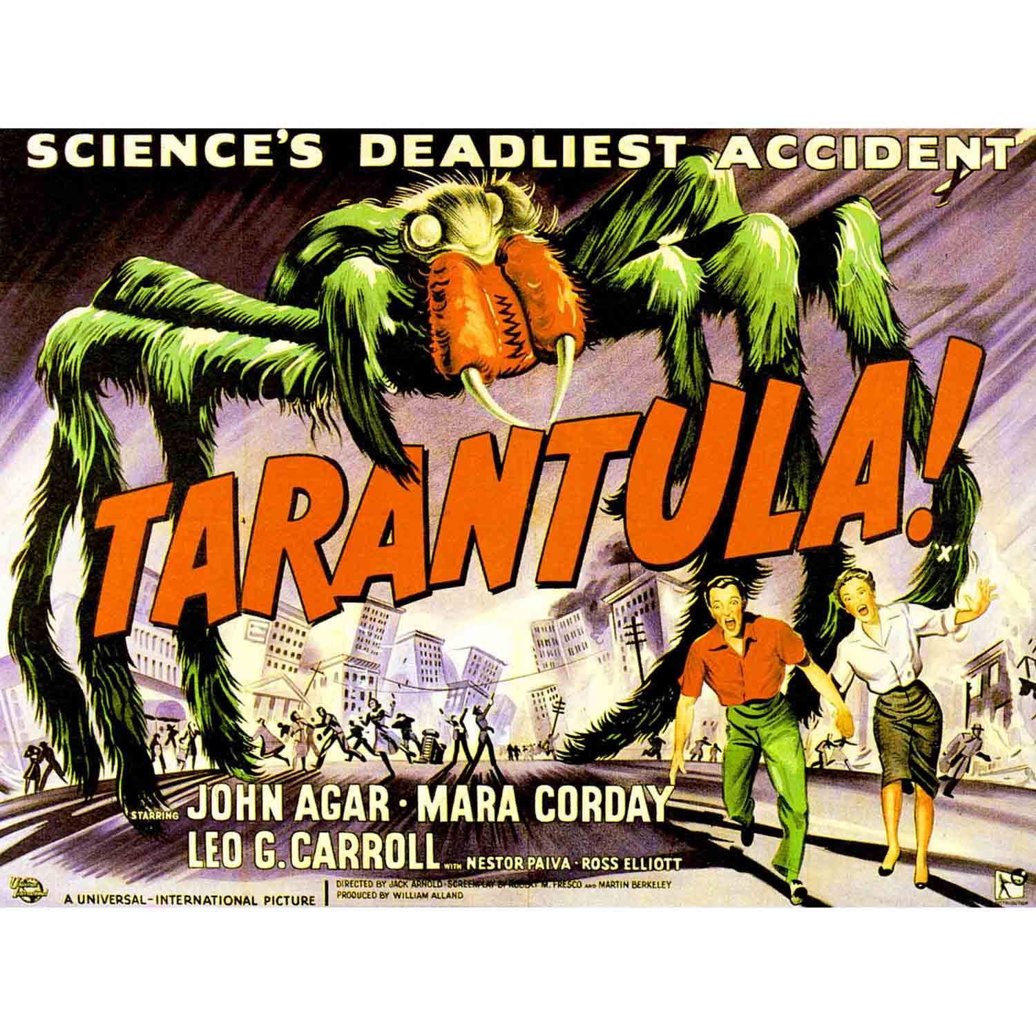Wee Blue Coo Movie Film Tarantula Giant Spider Horror Arachnophobia Sci Fi Usa 30X40 Cms Art Poster Print Picture Cc6460