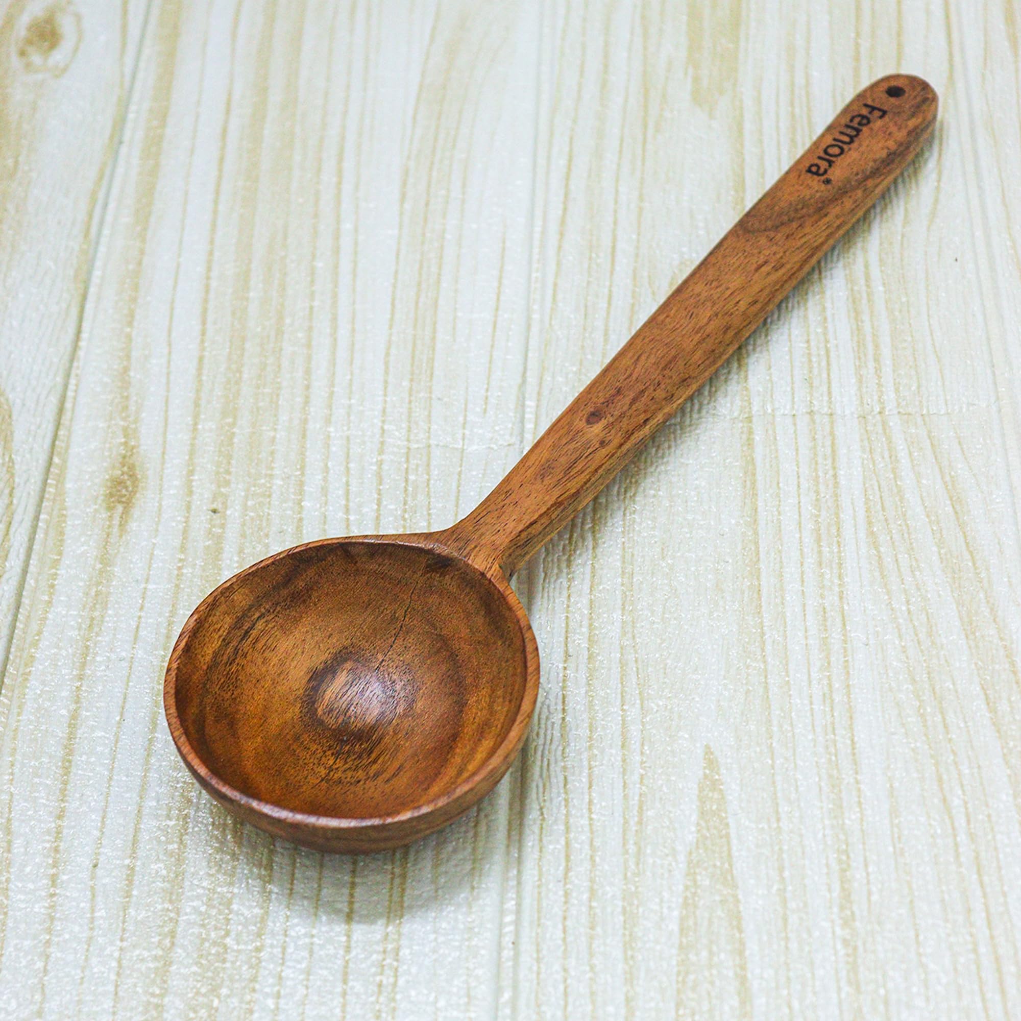 Femora Wooden Vegetable Laddle for Cooking/Serving | Kitchen Tools | No Harmful Polish | Naturally Non-Stick | Handmade - (29 X 8 X 1.5) (B0CG6SGRHV) Amazon Price History, Amazon Price Tracker