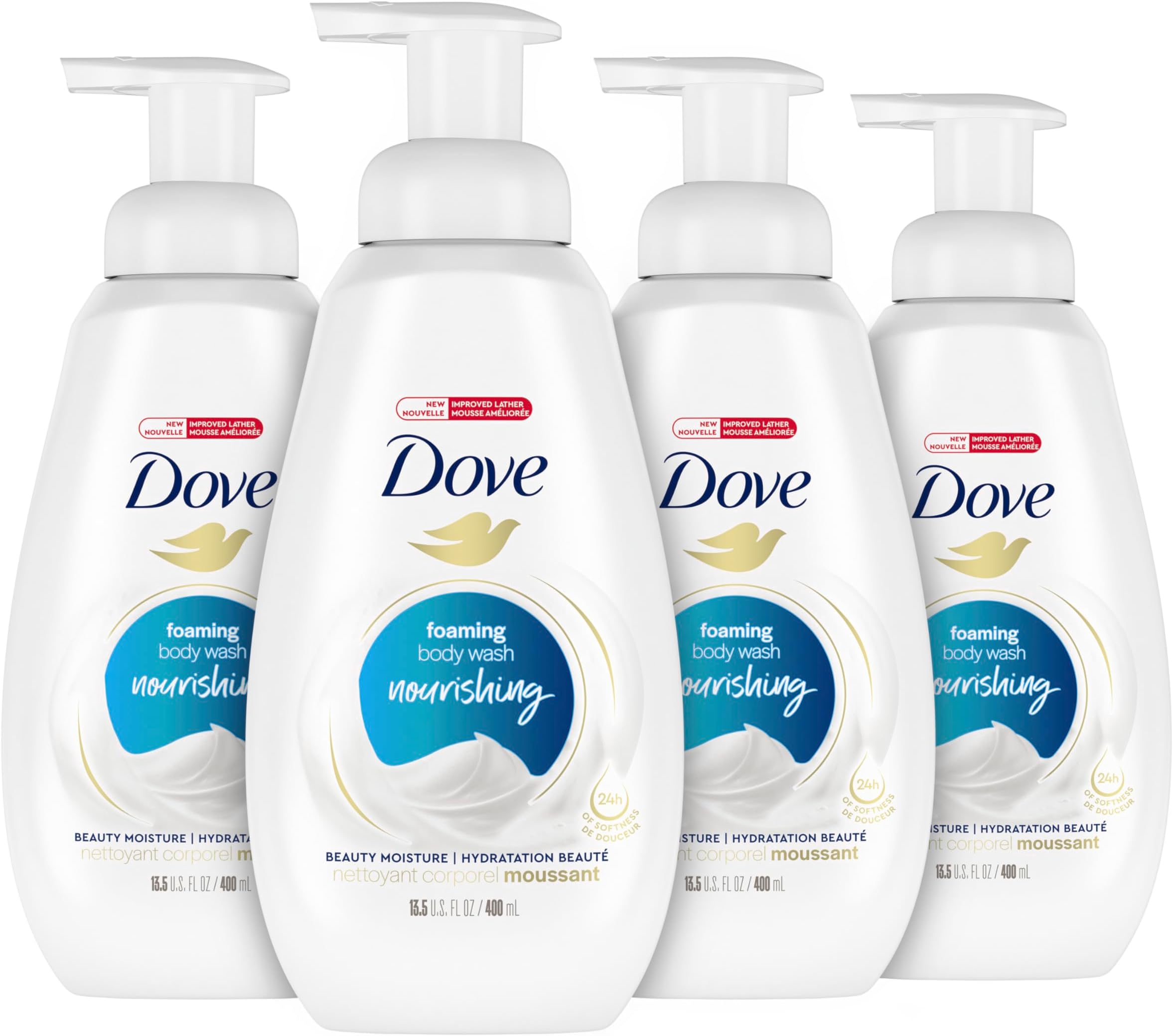 Dove Kids Care Foaming Body Wash, Variety Pack (13.5 fl