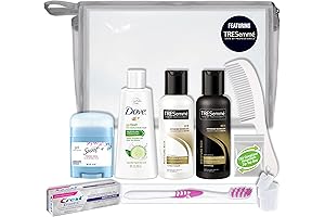 Convenience Kits International Women's Travel Essentials Kit, Featuring: Tresemme, Dove, Degree, Aveeno,...