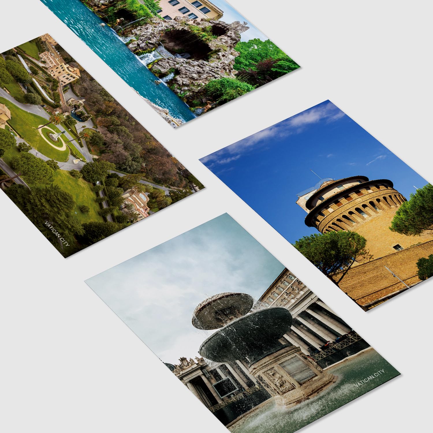 Amazon.com : Dear Mapper Vatican City Vintage Landscape Postcards