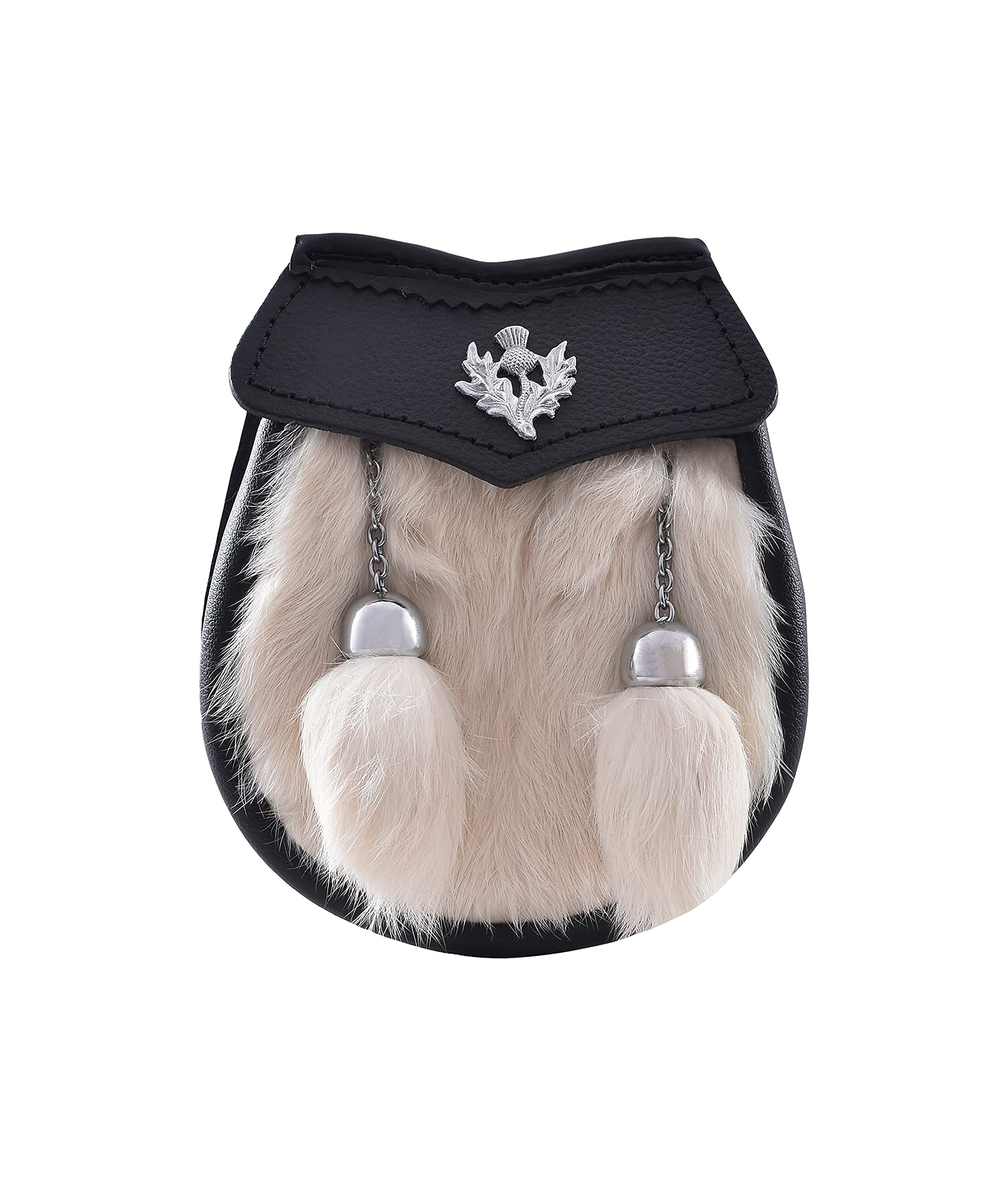 CLOUD KILT" Sporran Kilt For Men Premium Leather Quality Traditional Scottish Kilt With Chain Belt Kilt Accessories For Men