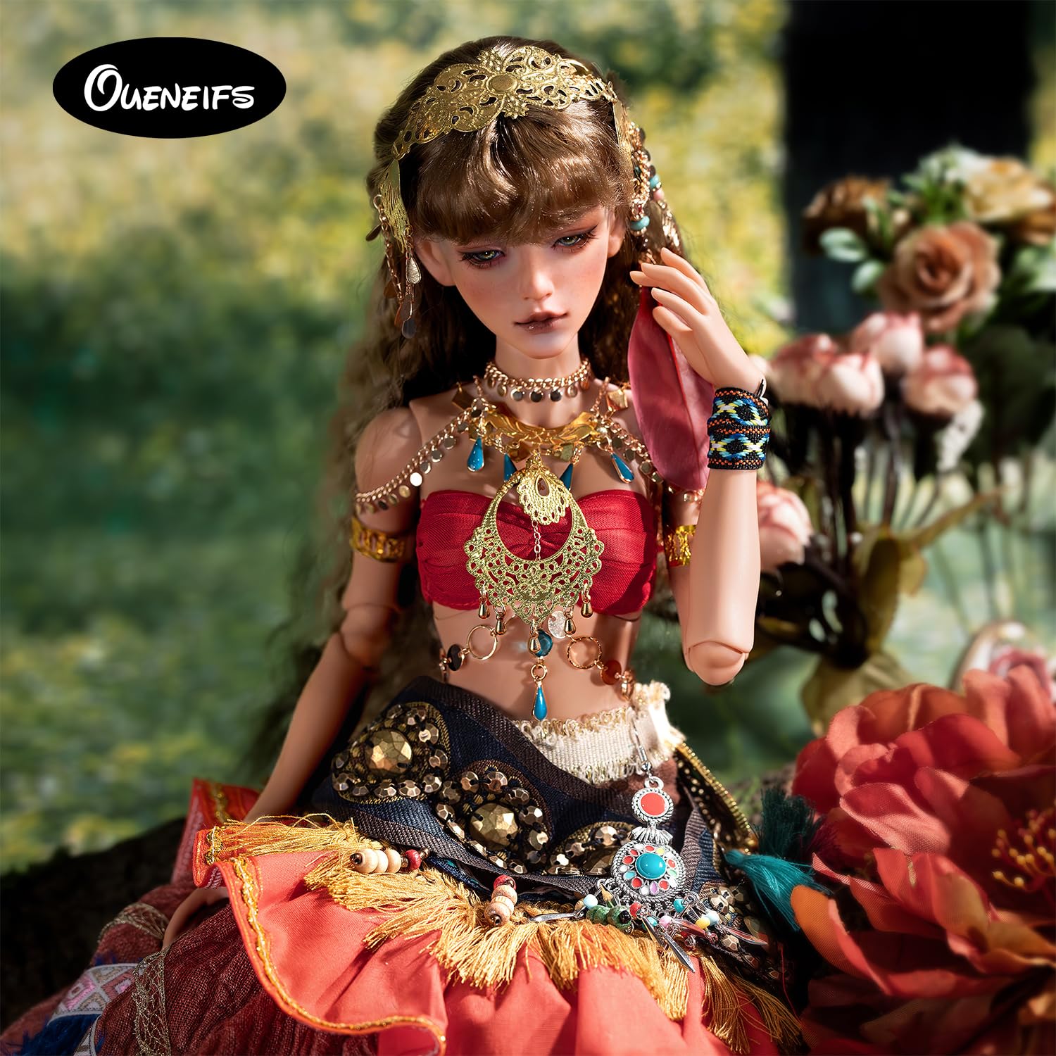 Oueneifs 1/4 Anubis Fullset H BJD lalka żywica zabawka dla dzieci w wieku 15 lat