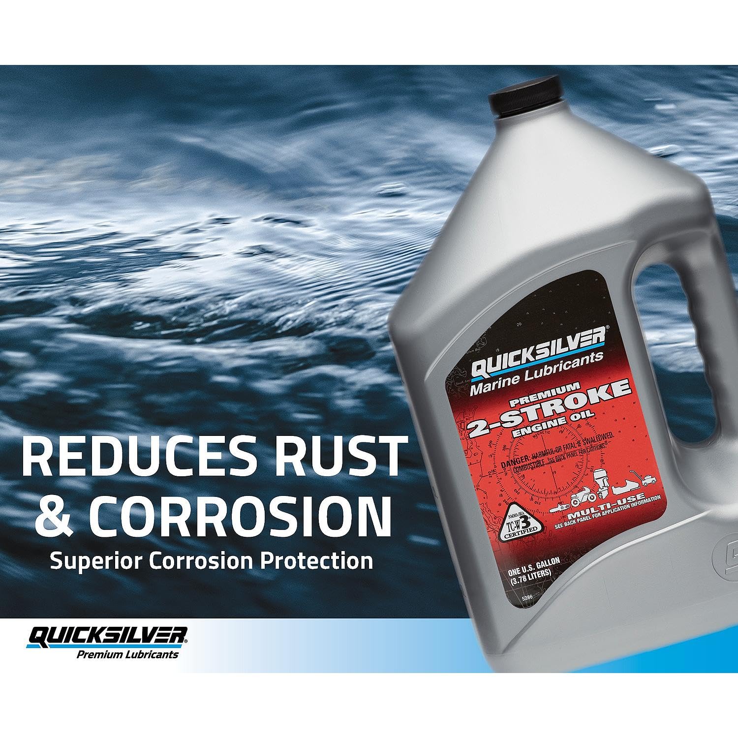 Amazon.com: Quicksilver Premium 2-Stroke Engine Oil for Outboards