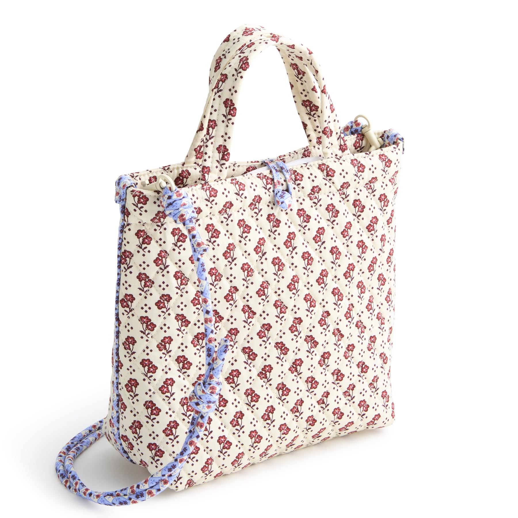 Vera Bradley Premium Cotton Mini Original Tote Bag, Rachel Ditsy, One Size
