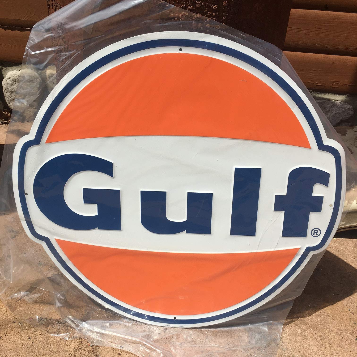 Amazon.com: Signs 4 Fun Gulf Gasoline Garage Sign, Aluminum