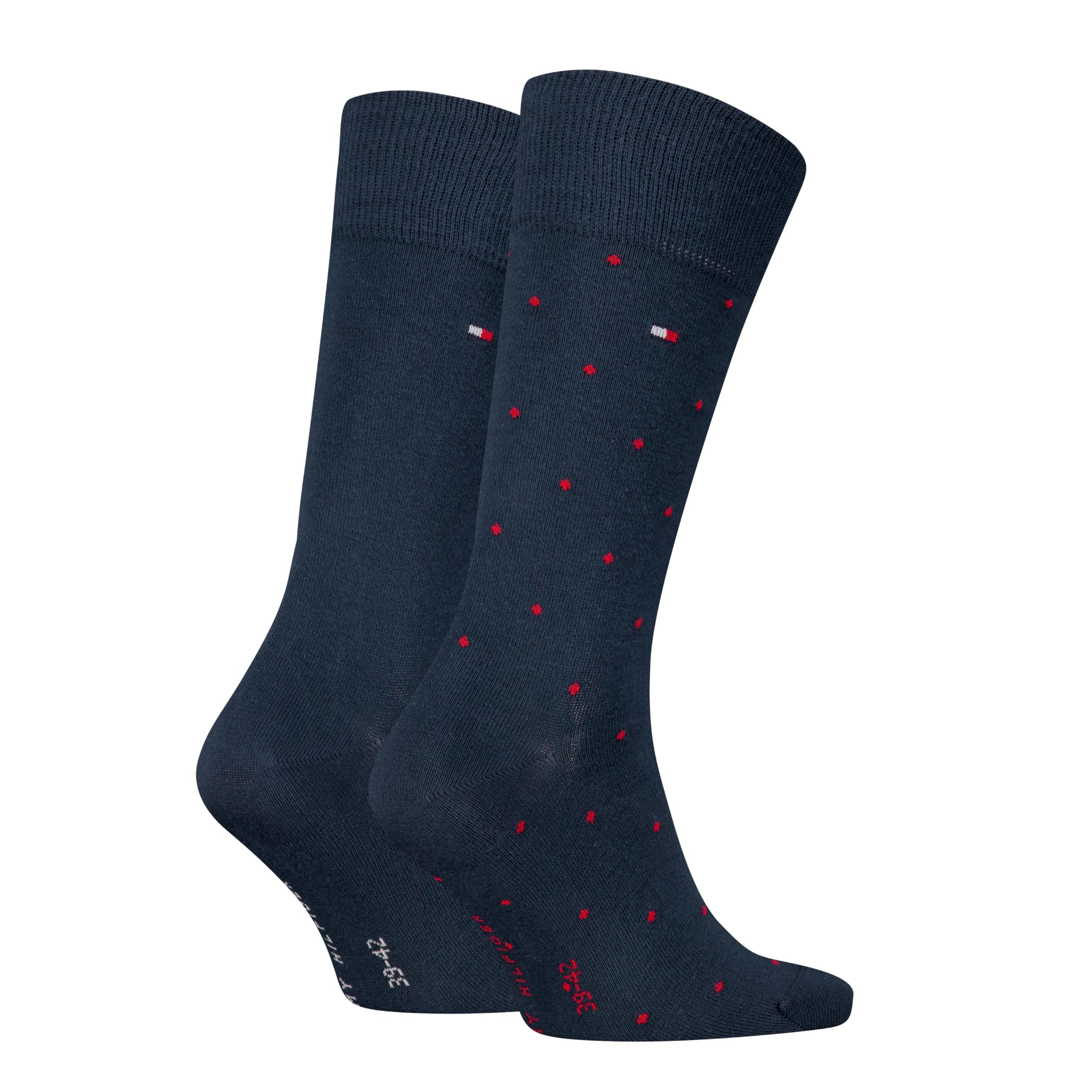 Tommy Hilfiger Dot Calcetines clásicos Hombre (Pack de 2)