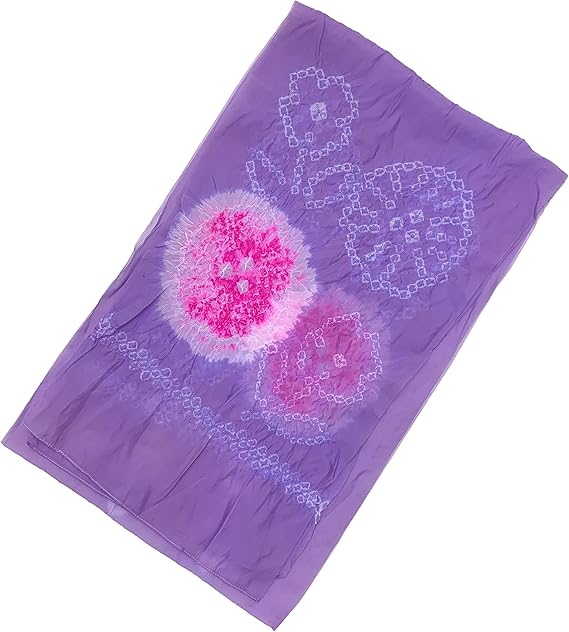 Amazon Muromachi St 兵児帯 へこおび 子供 絞り 女の子 男の子 浴衣帯 へこ帯 約2 8ｍ 三尺帯 Yu 藤色ｘピンク Thka 6 着物 浴衣 通販