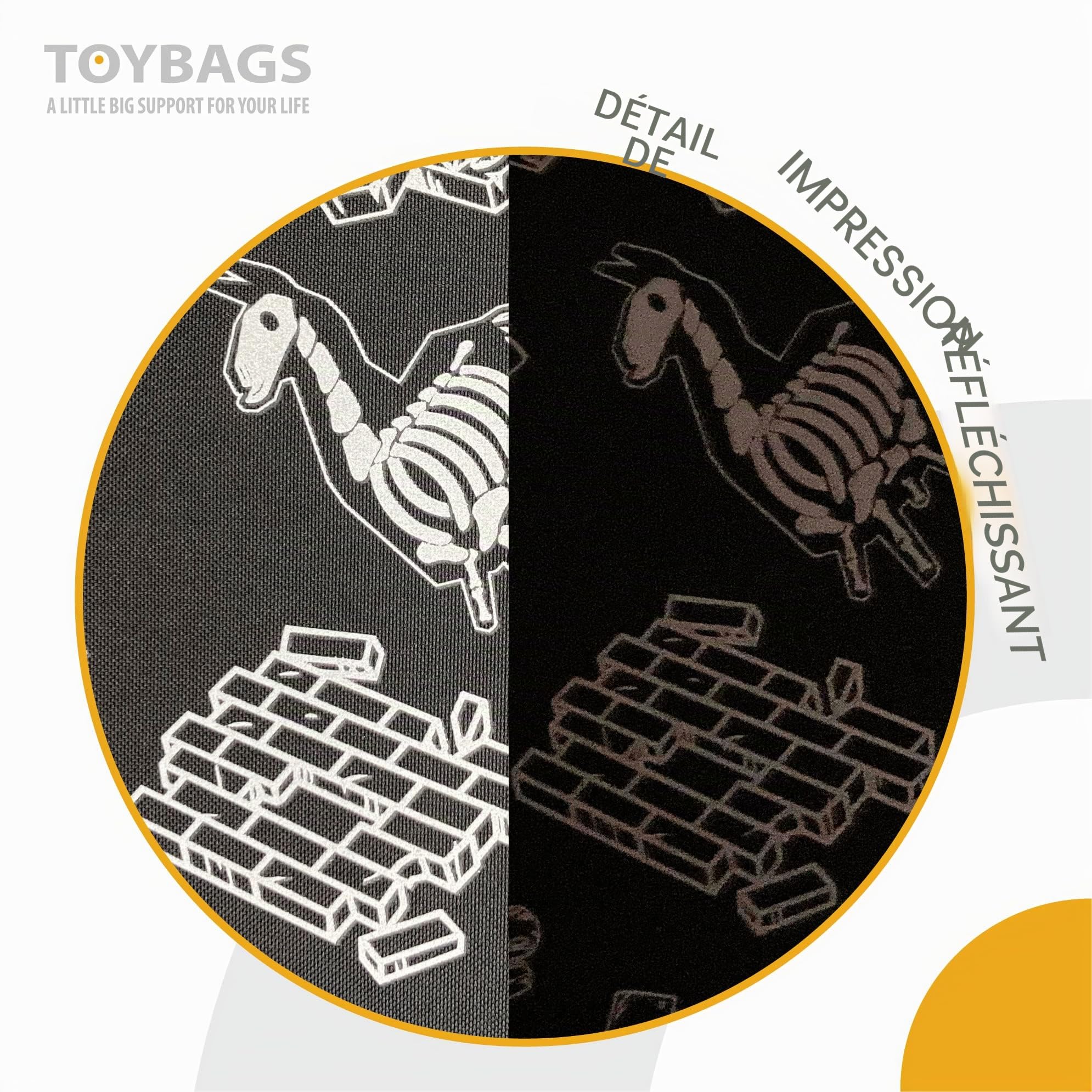 Sac à dos école américain Fortnite Dark Black - poche principale et poche avant - compartiment pour ordinateur et intérieur doublé - bretelles ergonomiques et rembourrées - 41x31x13,5 cm - Toybags
