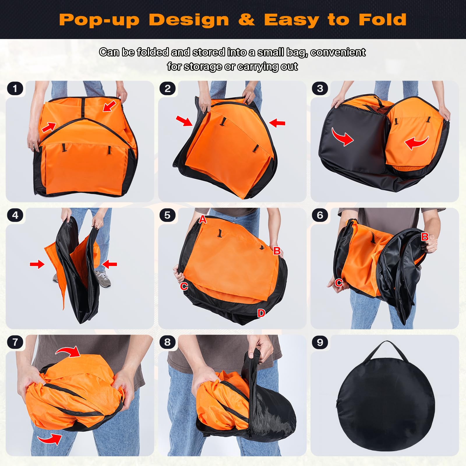 Parc pour Petits Animaux, Cages pour Poussins Caneton, Enclos Portable pour Chiot Chat Lapin, Enclos pour Chat extérieur Parc Chiot Cloture Anti Fugue Chien Enclos Tortue Lapin Cochon d'Inde